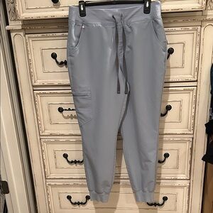 Figs Sky Blue Technical Joggers